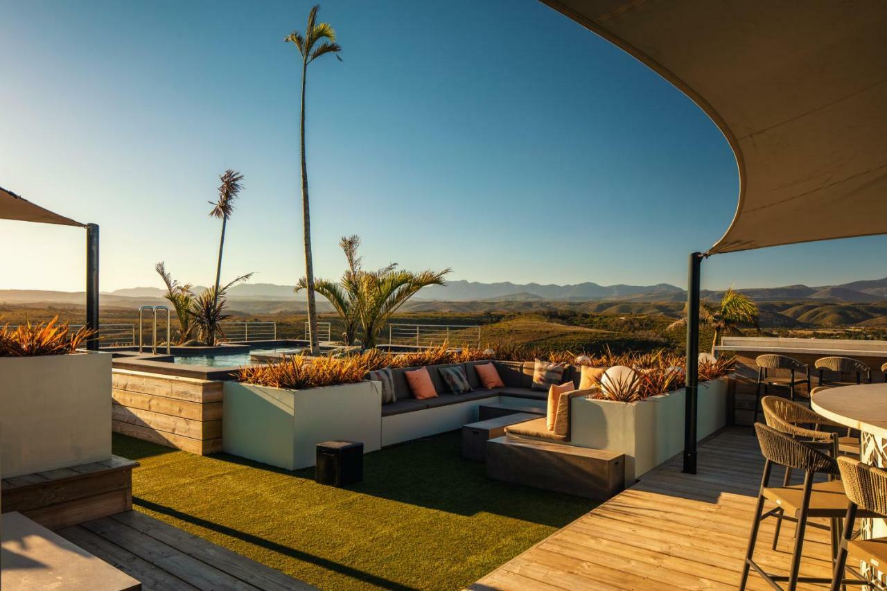 Sky Villa Boutique Hotel By Raw Africa Collection Plettenberg Bay Exterior foto The rooftop pool at the new hotel